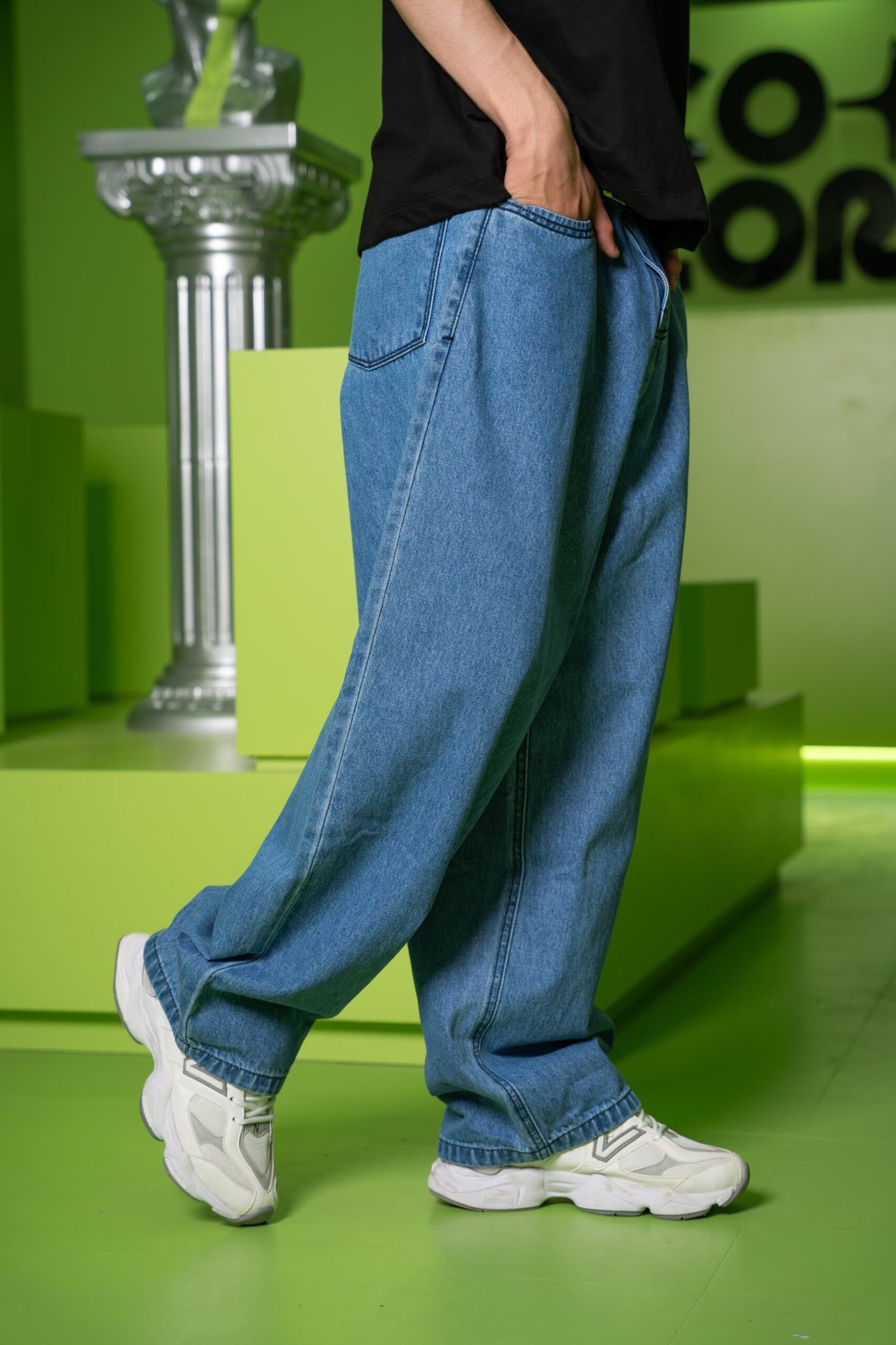 SÚPER BAGGY JEAN AZUL